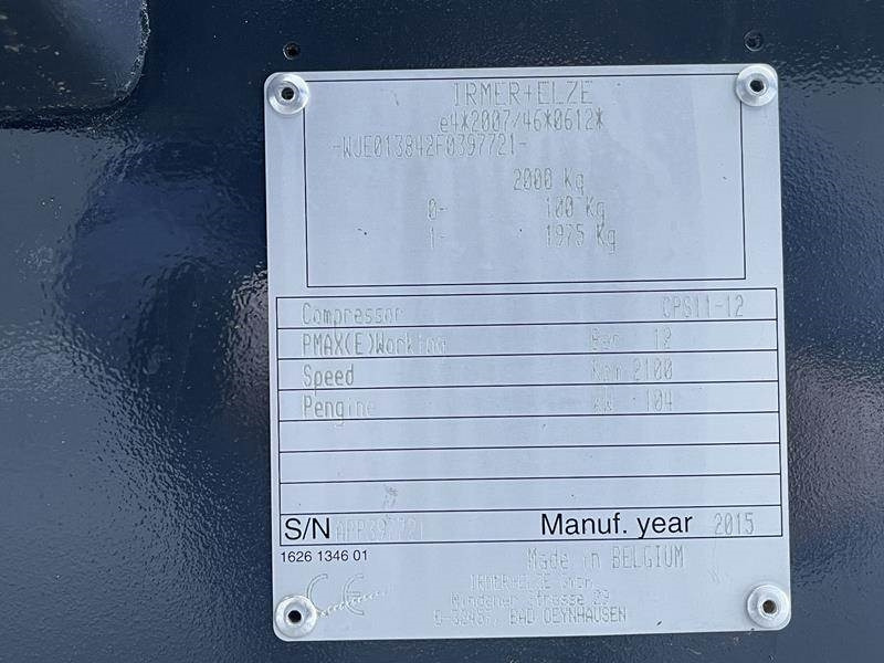 Atlas-Copco CPS 11 - 12 / XAHS 186 DD - N - Compresseur d'air: photos 5 Atlas-Copco CPS 11 - 12 / XAHS 186 DD - N - Compresseur d'air: photos 5