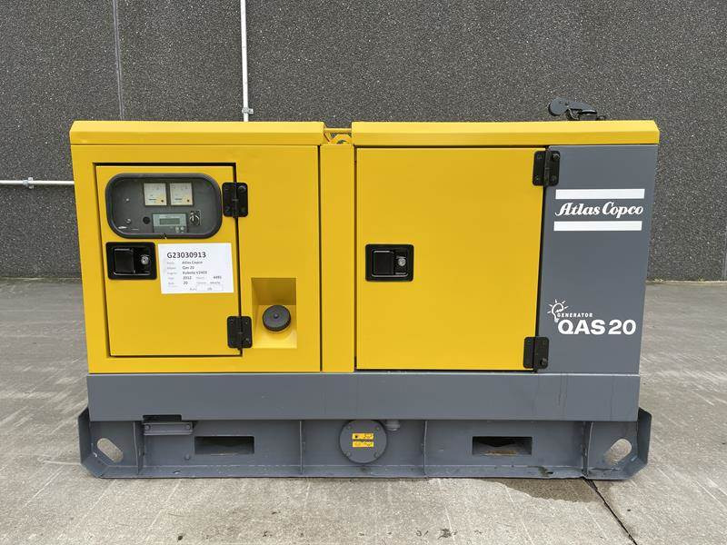 Atlas-Copco QAS 20 KD - Groupe électrogène: photos 1 Atlas-Copco QAS 20 KD - Groupe électrogène: photos 1