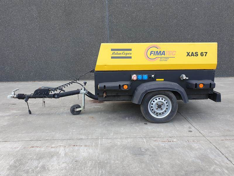 Atlas-Copco XAS 67 DD - G - Compresseur d'air: photos 1 Atlas-Copco XAS 67 DD - G - Compresseur d'air: photos 1