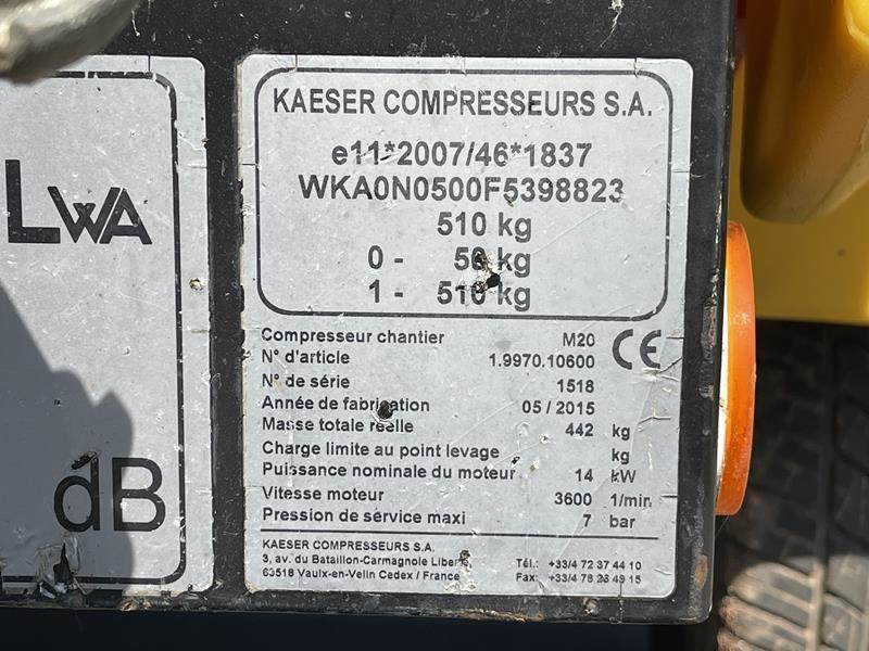 Kaeser M 20 - Compresseur d'air: photos 3 Kaeser M 20 - Compresseur d'air: photos 3