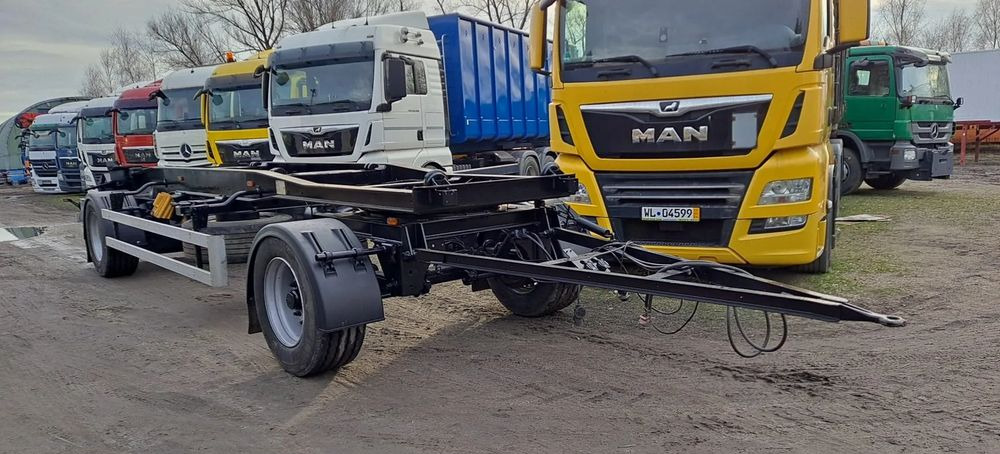 Huffermann Przyczepa na wózku HAR 1870 do hakowca - Remorque ampliroll/ Multibenne: photos 2 Huffermann Przyczepa na wózku HAR 1870 do hakowca - Remorque ampliroll/ Multibenne: photos 2