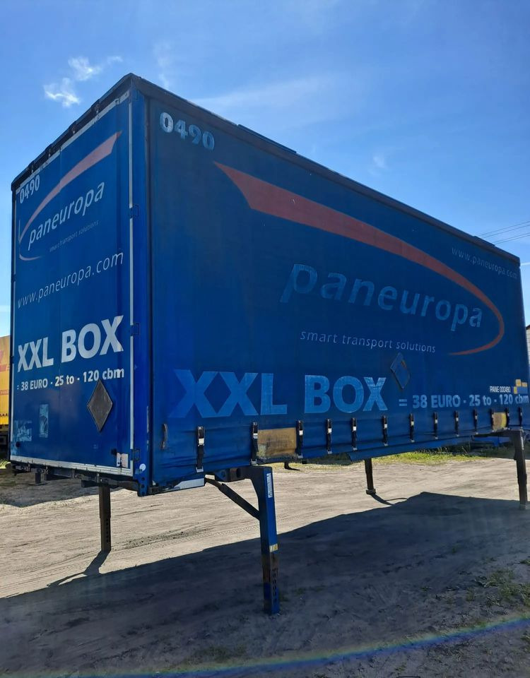 Carrosserie bâchee Krone Zabudowa Jumbo Firana BDF 7.70 m: photos 10