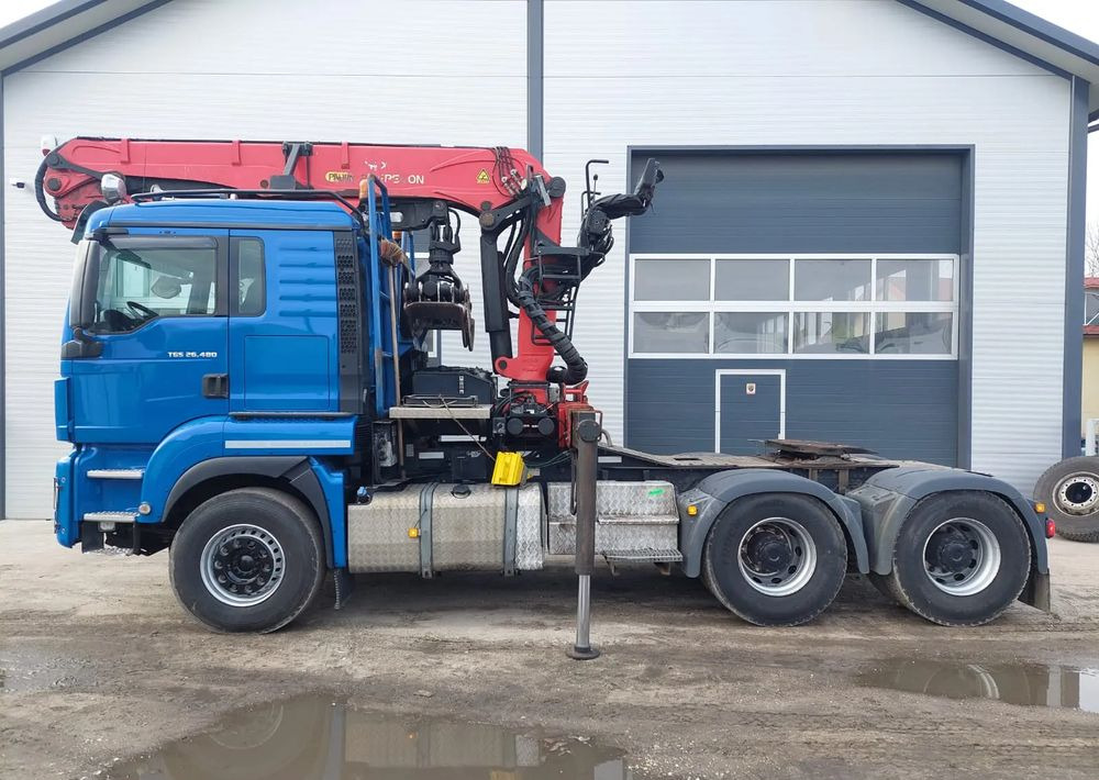 MAN TGS 26-480 6x4 do drewna PALFINGER Epsilon S 270L83 - Camion grue: photos 3 MAN TGS 26-480 6x4 do drewna PALFINGER Epsilon S 270L83 - Camion grue: photos 3