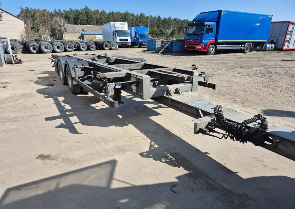 Wecon Przyczepa jumbo tandem Wecon BDF Krone, ocynkowana - Remorque porte-conteneur/ Caisse mobile: photos 1 Wecon Przyczepa jumbo tandem Wecon BDF Krone, ocynkowana - Remorque porte-conteneur/ Caisse mobile: photos 1