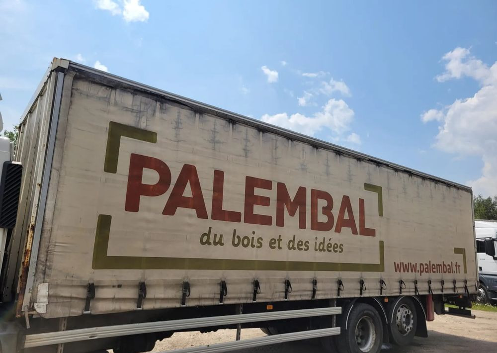 Wecon Zabudowa Firanka Krone 24 palety - Semi-remorque rideaux coulissants: photos 1 Wecon Zabudowa Firanka Krone 24 palety - Semi-remorque rideaux coulissants: photos 1