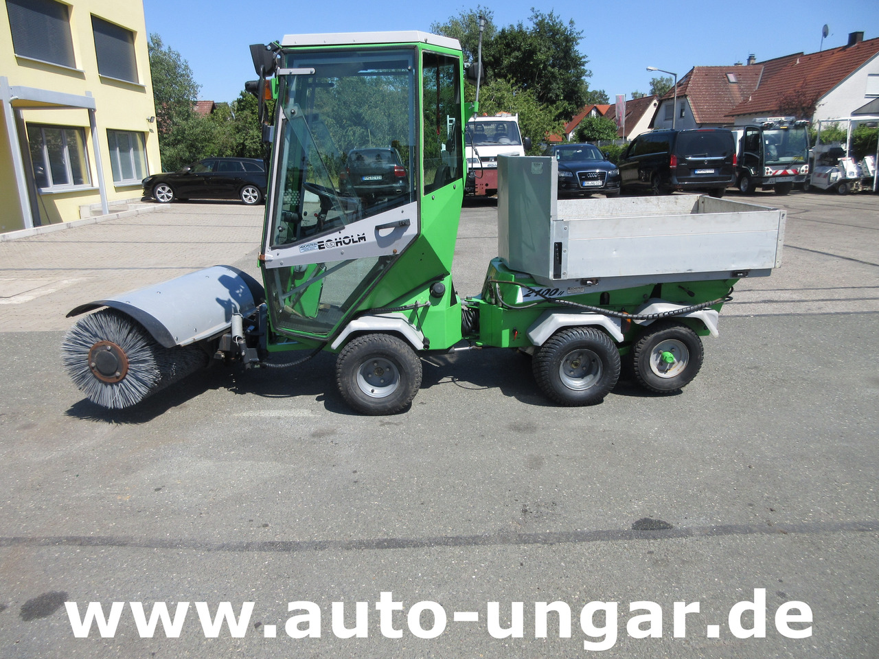 Egholm Nilfisk 2100 Powerflex 4x4 Kipper AHK Hydraulik Bürste Winterdienst - Tracteur communal: photos 3 Egholm Nilfisk 2100 Powerflex 4x4 Kipper AHK Hydraulik Bürste Winterdienst - Tracteur communal: photos 3
