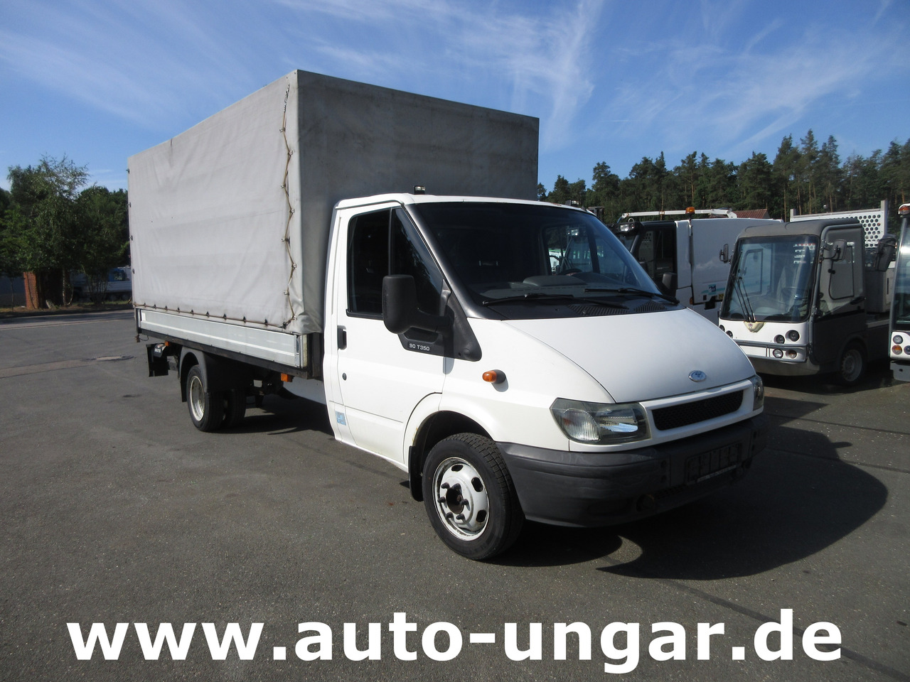 Ford Transit 90T350 Tourneo 3.500kg Pritsche & Plane Dautel LBW AHK - Véhicule utilitaire plateau baché: photos 2 Ford Transit 90T350 Tourneo 3.500kg Pritsche & Plane Dautel LBW AHK - Véhicule utilitaire plateau baché: photos 2