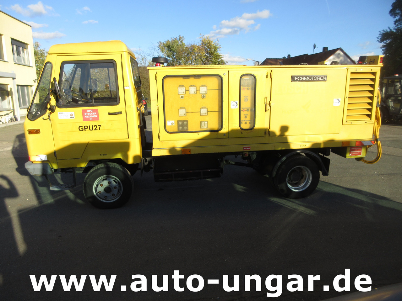 MULTICAR M26 Lechmotoren GPU Ground Power Unit - used GSE - 28V DC & 115V 400Hz - Groupe électrogène au sol: photos 3 MULTICAR M26 Lechmotoren GPU Ground Power Unit - used GSE - 28V DC & 115V 400Hz - Groupe électrogène au sol: photos 3