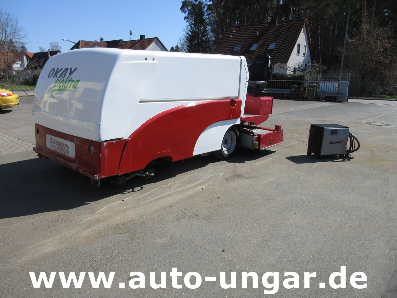 OKAY 3500 Elektra 80V IceResurfacer Elektro Eisbearbeitungsmaschine Zamboni - Utilitaire électrique compact: photos 1 OKAY 3500 Elektra 80V IceResurfacer Elektro Eisbearbeitungsmaschine Zamboni - Utilitaire électrique compact: photos 1