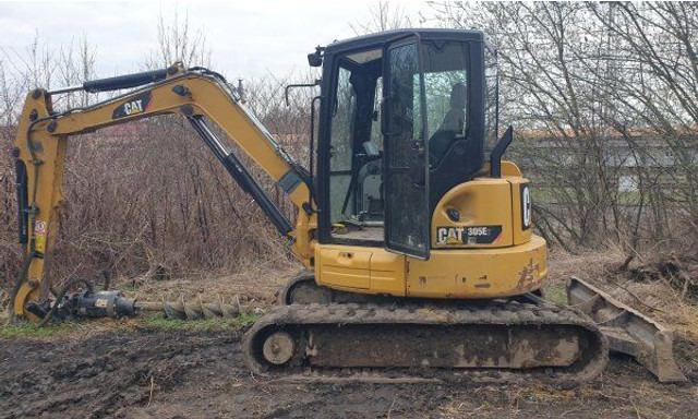 Caterpillar 305 E2 +drill - Mini pelle: photos 1 Caterpillar 305 E2 +drill - Mini pelle: photos 1