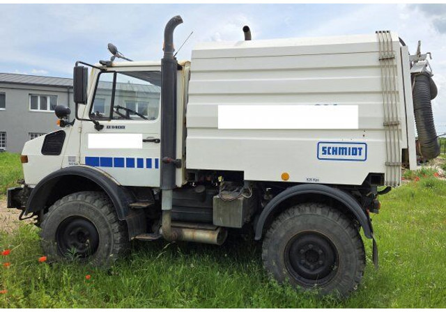 Mercedes-Benz Unimog 1400 +Schmidt SK320 - Engins de chantier: photos 4 Mercedes-Benz Unimog 1400 +Schmidt SK320 - Engins de chantier: photos 4