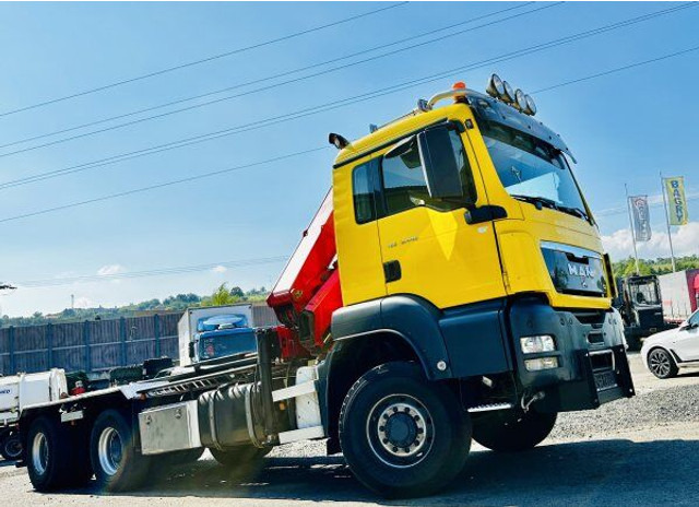 MAN TGS 33.440 - Camion ampliroll, Camion grue: photos 3 MAN TGS 33.440 - Camion ampliroll, Camion grue: photos 3