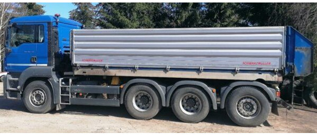 MAN TGS 35.440 EUR6 tridem 8x4 - Camion benne: photos 4 MAN TGS 35.440 EUR6 tridem 8x4 - Camion benne: photos 4