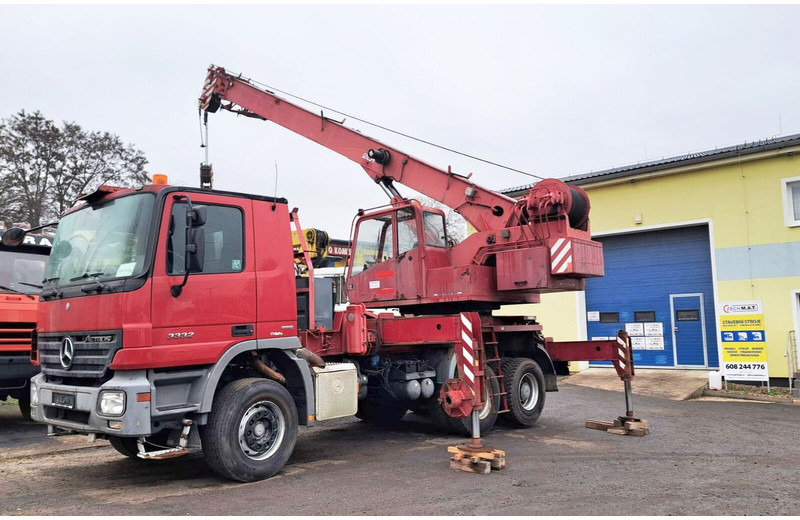 Mercedes-Benz 6x4 Actros 3332K +20t (ČKD) AD 20.2 - Grue auxiliaire: photos 2 Mercedes-Benz 6x4 Actros 3332K +20t (ČKD) AD 20.2 - Grue auxiliaire: photos 2