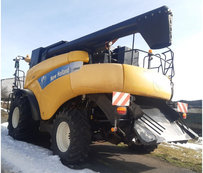 New Holland CR 980 (351) +BISO: VX 750 Crop Ranger +CX100 - Moissonneuse-batteuse: photos 3 New Holland CR 980 (351) +BISO: VX 750 Crop Ranger +CX100 - Moissonneuse-batteuse: photos 3