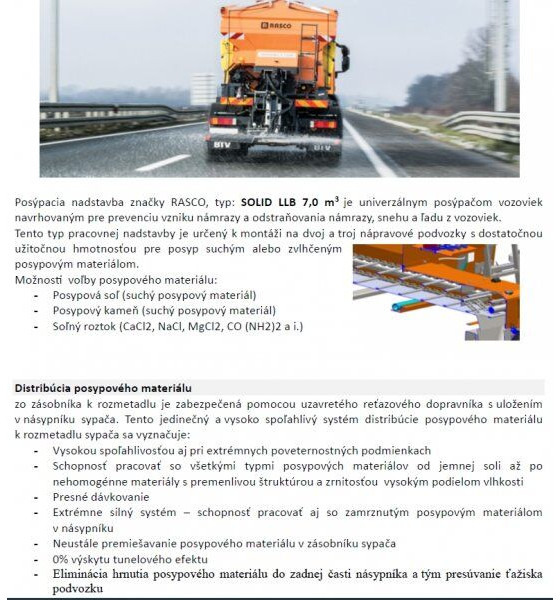 RASCO Solid LLB 4500 (+Kubota diesel) - Epandeur de sable: photos 3 RASCO Solid LLB 4500 (+Kubota diesel) - Epandeur de sable: photos 3