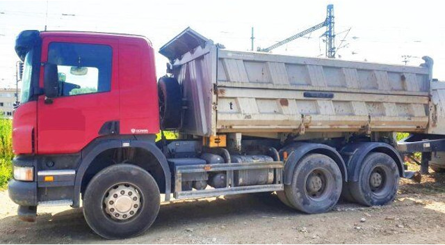 Scania 6x4 bordmatik P420 CB - Camion benne: photos 1 Scania 6x4 bordmatik P420 CB - Camion benne: photos 1