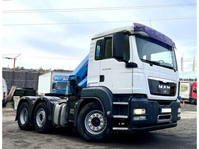 MAN 6x2 TGA 26.360 +17m HMF - Tracteur routier: photos 2 MAN 6x2 TGA 26.360 +17m HMF - Tracteur routier: photos 2