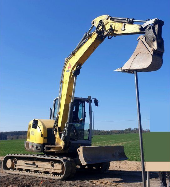 WACKER NEUSON EZ80 E14-03 gummi 8t rubber - Pelle sur chenille: photos 2 WACKER NEUSON EZ80 E14-03 gummi 8t rubber - Pelle sur chenille: photos 2