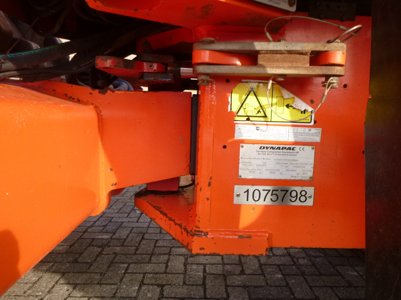 Compacteur à pieds de mouton/ Monocylindre DYNAPAC CA612PD: photos 21