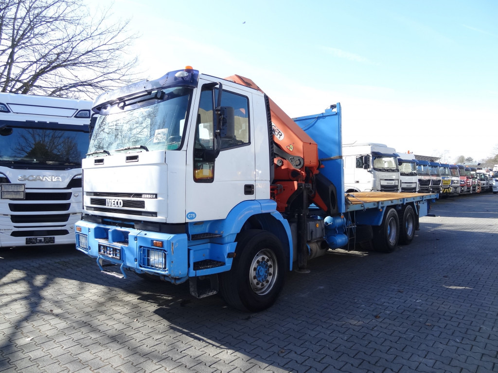 Camion grue, Camion plateau Iveco EuroTrakker 260E31 6X4 Palfinger 36002: photos 8