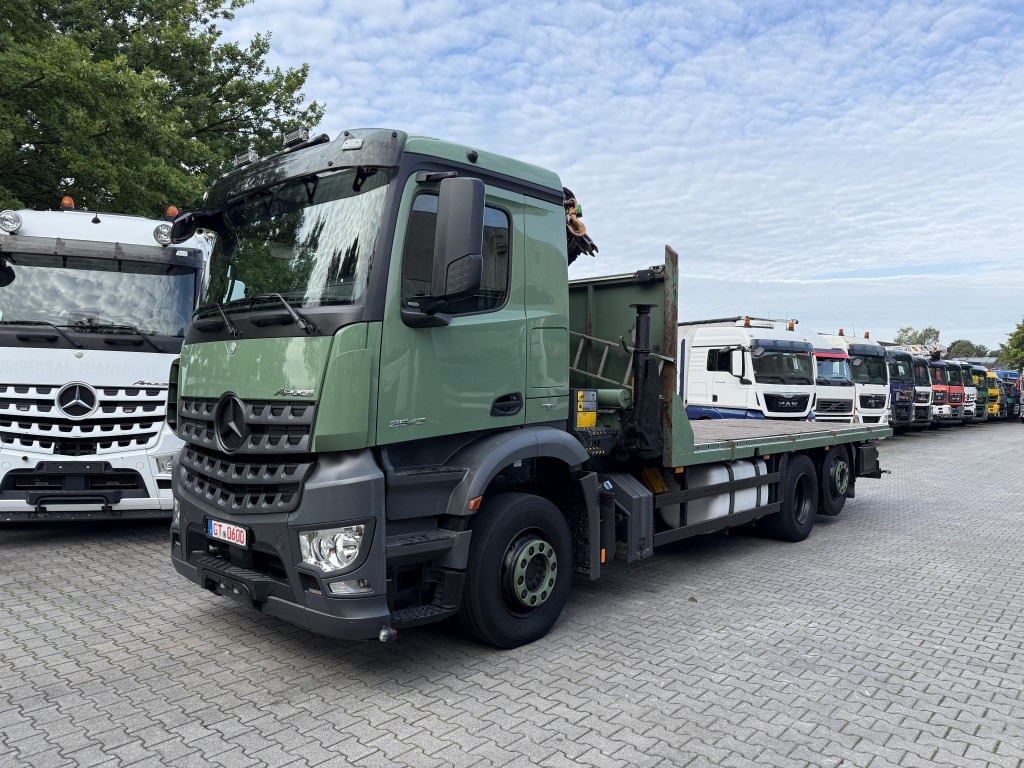 Mercedes-Benz Arocs 2542 6X2 Kran Palfinger 16001 - Camion grue, Camion plateau: photos 1 Mercedes-Benz Arocs 2542 6X2 Kran Palfinger 16001 - Camion grue, Camion plateau: photos 1