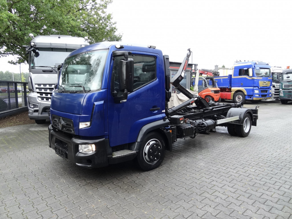 Renault D180.75 Haken Multilift - Camion ampliroll: photos 1 Renault D180.75 Haken Multilift - Camion ampliroll: photos 1