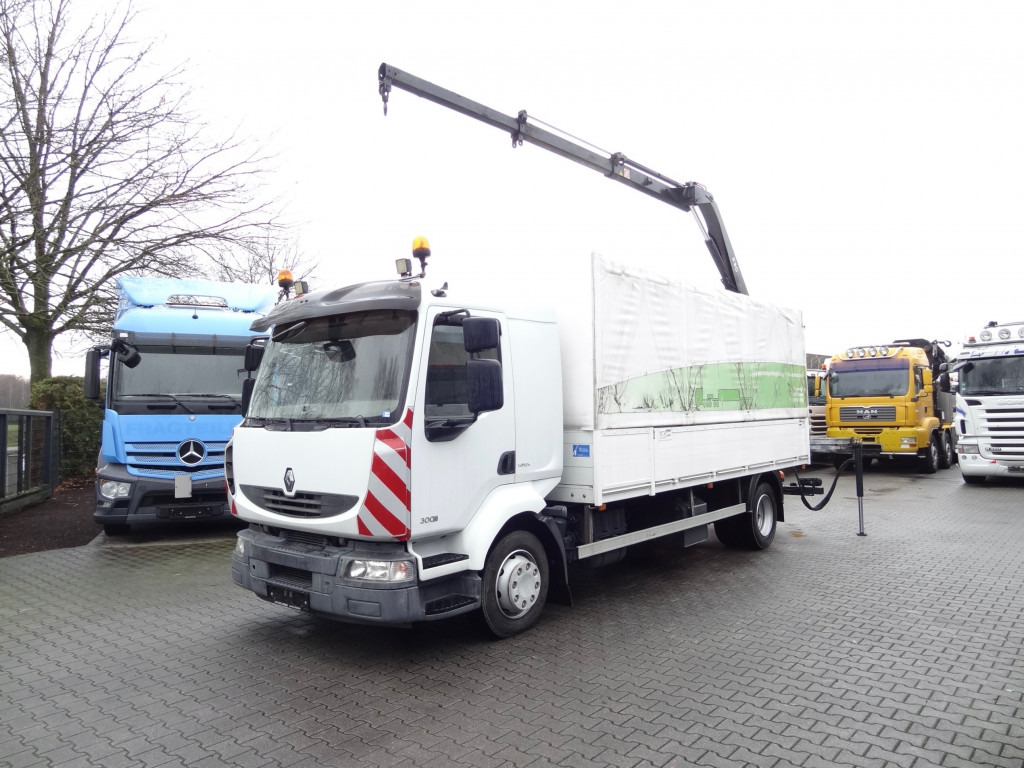 Renault Midlum 300.12 Fassi F80 - Camion grue, Camion plateau: photos 1 Renault Midlum 300.12 Fassi F80 - Camion grue, Camion plateau: photos 1