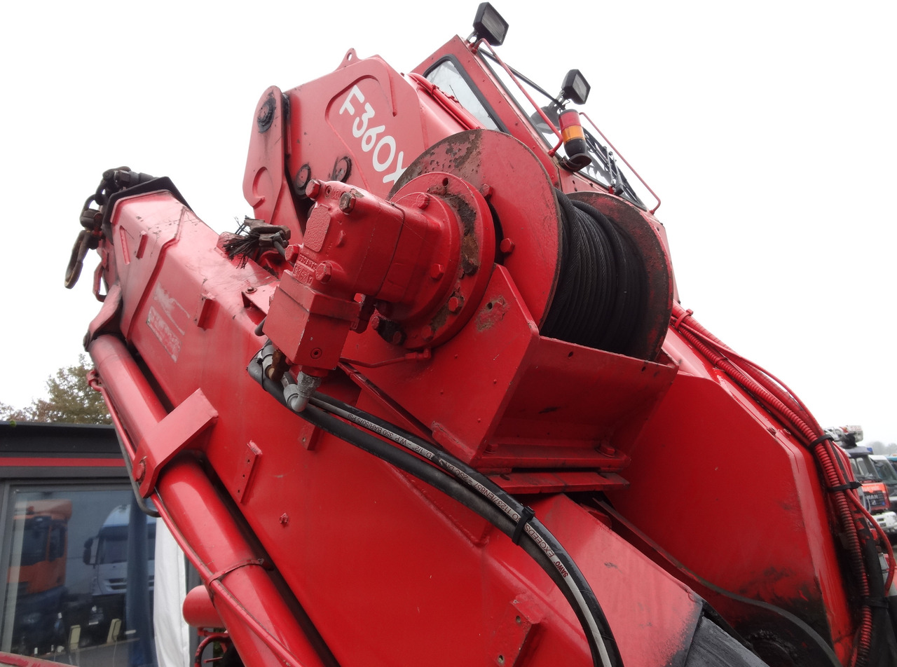 Camion grue, Camion plateau Scania R144 460 6X4 Fassi 360 bis 25 Meter: photos 15