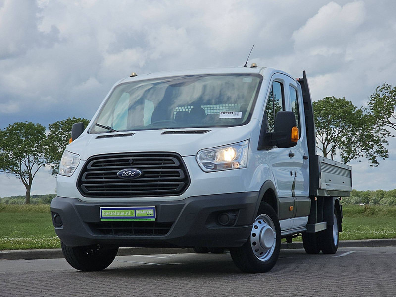 Ford Transit 2.2 DUB.Cab Open-Laadbak - Fourgon plateau: photos 1 Ford Transit 2.2 DUB.Cab Open-Laadbak - Fourgon plateau: photos 1
