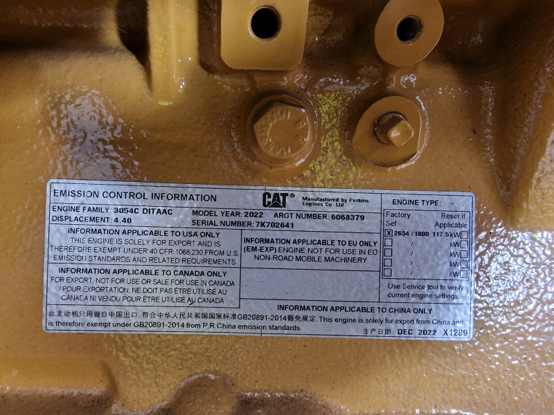 Moteur pour Matériel industriel neuf Caterpillar  3054C DITAAC Powerpack: photos 11