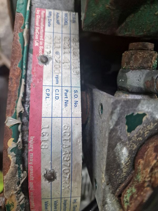 Cummins 6CTAA8707RX Bus Spec Engine (Bus) - Moteur: photos 2 Cummins 6CTAA8707RX Bus Spec Engine (Bus) - Moteur: photos 2