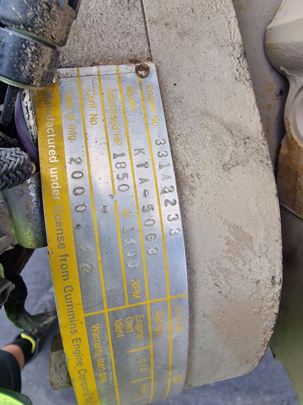 Cummins KTA-50G3 Engine (Plant) - Moteur pour Engins de chantier: photos 2 Cummins KTA-50G3 Engine (Plant) - Moteur pour Engins de chantier: photos 2