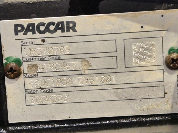 Eaton/Paccar ESO06105A ZY61001 Gearbox - Boîte de vitesse: photos 2 Eaton/Paccar ESO06105A ZY61001 Gearbox - Boîte de vitesse: photos 2