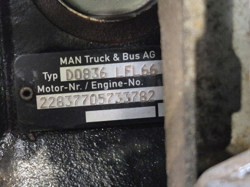 MAN D0836 LFL66 Engine (Truck) - Moteur pour Camion: photos 1 MAN D0836 LFL66 Engine (Truck) - Moteur pour Camion: photos 1