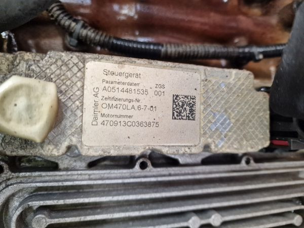 Mercedes Benz OM470LA 6-7-01 Engine (Truck) - Moteur pour Camion: photos 2 Mercedes Benz OM470LA 6-7-01 Engine (Truck) - Moteur pour Camion: photos 2