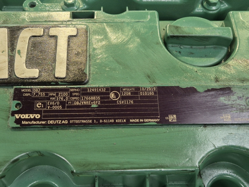 Volvo L110H D8J Genuine Reconditioned Engine (Plant) - Moteur pour Engins de chantier: photos 2 Volvo L110H D8J Genuine Reconditioned Engine (Plant) - Moteur pour Engins de chantier: photos 2