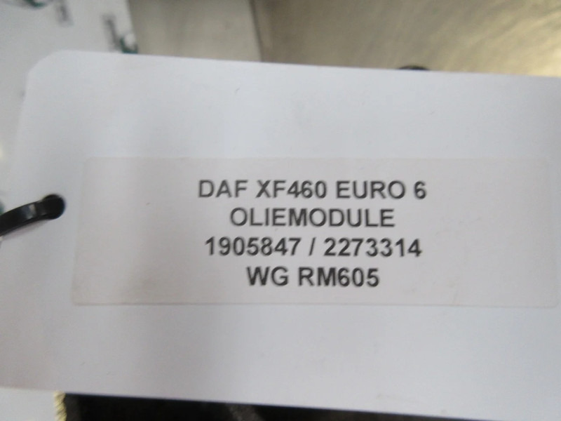 DAF XF460 1905847/2273314 OLIEMODULE EURO 6 - Radiateur d'huile pour Camion: photos 5 DAF XF460 1905847/2273314 OLIEMODULE EURO 6 - Radiateur d'huile pour Camion: photos 5