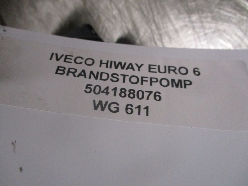 Iveco HIWAY 504188076 BRANDSTOFPOMP EURO 6 - Pompe à carburant pour Camion: photos 2 Iveco HIWAY 504188076 BRANDSTOFPOMP EURO 6 - Pompe à carburant pour Camion: photos 2