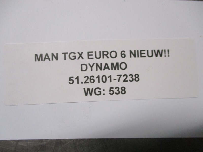 MAN 51.26101-7238 DYNAMO EURO 6 NIEUW!!! - Alternateur: photos 3 MAN 51.26101-7238 DYNAMO EURO 6 NIEUW!!! - Alternateur: photos 3
