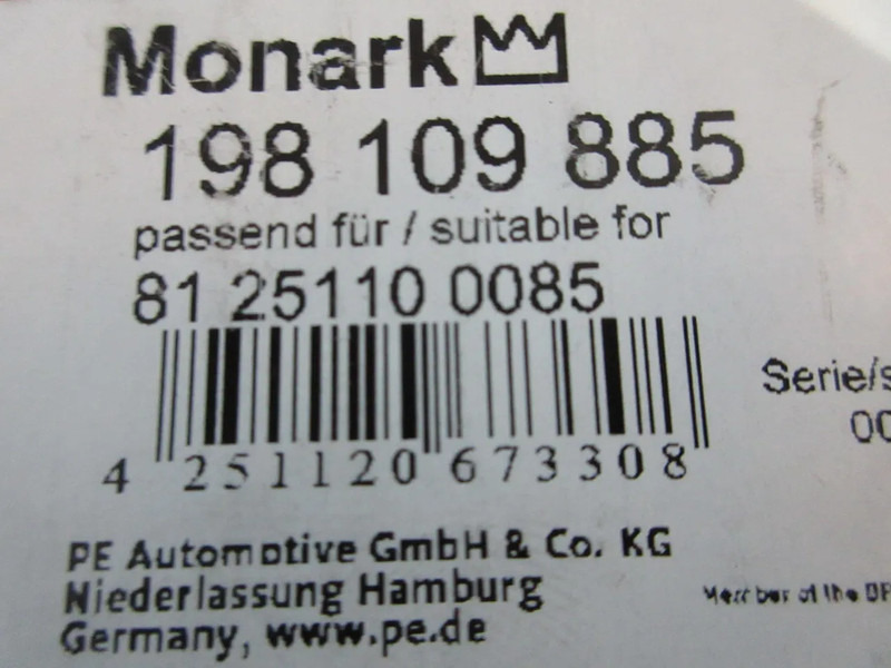 MAN 81.25110-0085 MISTLAMP GLAS MAN TGX TGS EURO 6 - Feu anti-brouillard pour Camion: photos 3 MAN 81.25110-0085 MISTLAMP GLAS MAN TGX TGS EURO 6 - Feu anti-brouillard pour Camion: photos 3