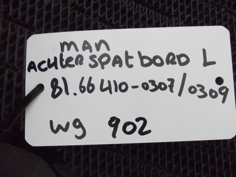 MAN 81.66410-0307/0309 ACHTER SPATBORD LINKS - Carrosserie et extérieur pour Camion: photos 4 MAN 81.66410-0307/0309 ACHTER SPATBORD LINKS - Carrosserie et extérieur pour Camion: photos 4