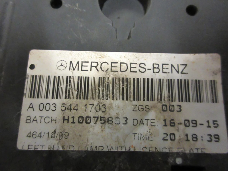 Mercedes-Benz A 003 554 17 03 ACHTERLAMP MERCEDES 1845 EURO 6 - Feu arrière pour Camion: photos 5 Mercedes-Benz A 003 554 17 03 ACHTERLAMP MERCEDES 1845 EURO 6 - Feu arrière pour Camion: photos 5