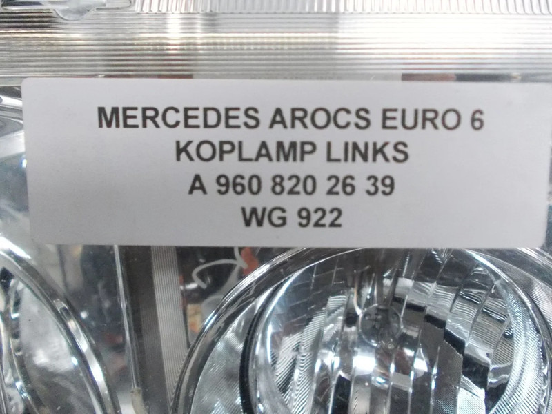 Mercedes-Benz ACTROS A 960 820 26 39 KOPLAMP LINKS EURO 6 - Feu avant pour Camion: photos 3 Mercedes-Benz ACTROS A 960 820 26 39 KOPLAMP LINKS EURO 6 - Feu avant pour Camion: photos 3