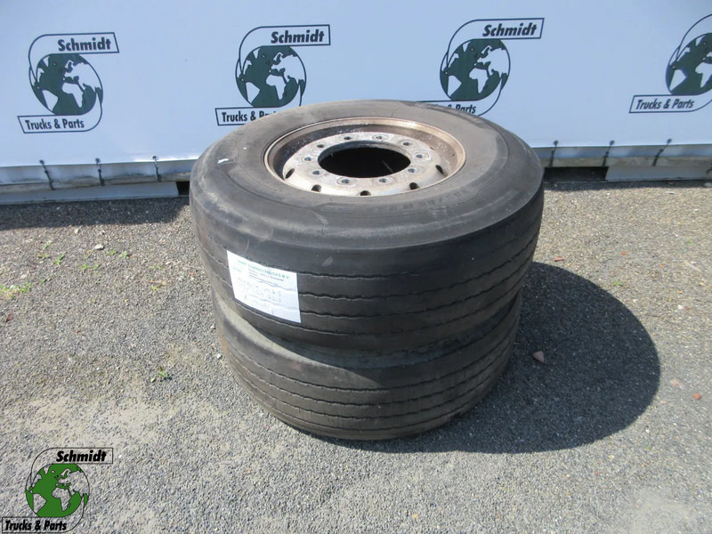 Michelin 385/65R 22.5 VOOR BANDEN M+S MET ALCOA WIELEN 50% PROFILE - Pneu pour Camion: photos 1 Michelin 385/65R 22.5 VOOR BANDEN M+S MET ALCOA WIELEN 50% PROFILE - Pneu pour Camion: photos 1