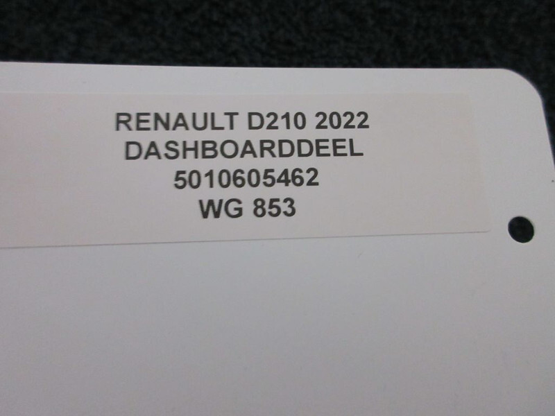 Renault 5010605462 SCHAKEL PANEEL D 210 EURO 6 - Système électrique pour Camion: photos 2 Renault 5010605462 SCHAKEL PANEEL D 210 EURO 6 - Système électrique pour Camion: photos 2