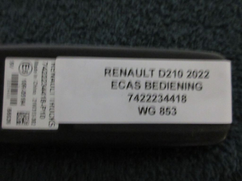 Renault 7422234418 LUCHTVERING BEDIENEN RENAULT D210 MODEL 2022 - Système électrique pour Camion: photos 2 Renault 7422234418 LUCHTVERING BEDIENEN RENAULT D210 MODEL 2022 - Système électrique pour Camion: photos 2