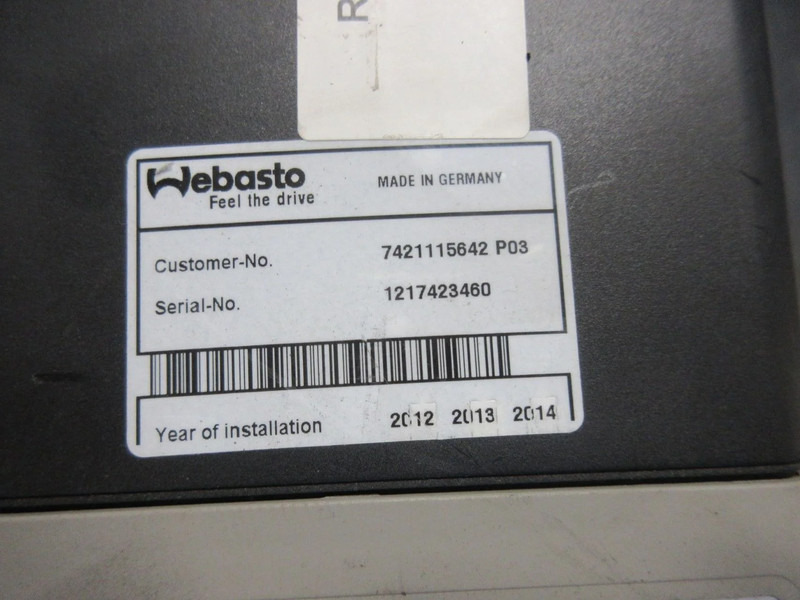 Renault PREMIUM 7421115642 WEBASTO EEV - Chauffage/ Ventilation pour Camion: photos 4 Renault PREMIUM 7421115642 WEBASTO EEV - Chauffage/ Ventilation pour Camion: photos 4