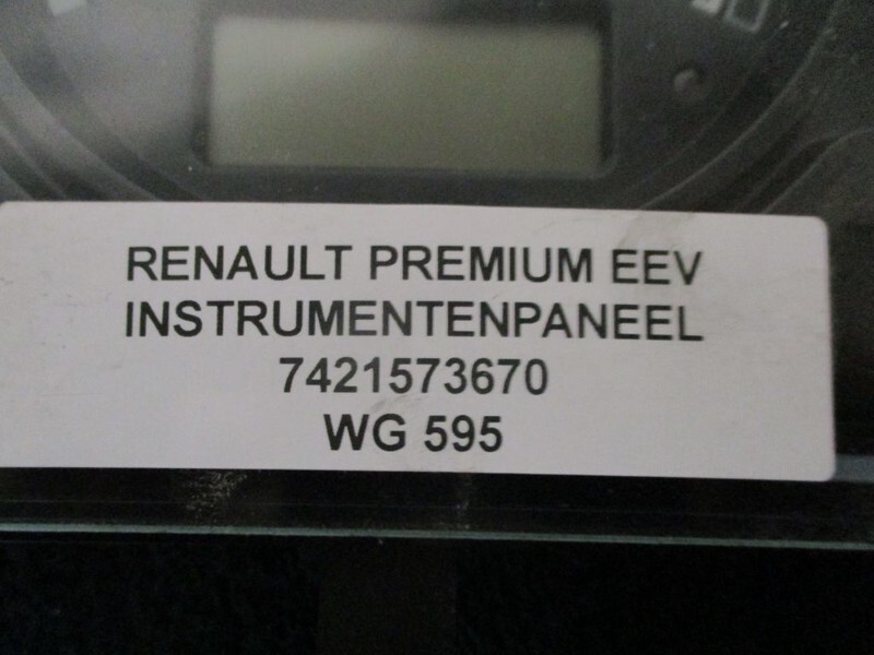 Renault PREMIUM 7421573670 INSTRUMENTENPANEEL EEV - Panel de instrumentos pour Camion: photos 3 Renault PREMIUM 7421573670 INSTRUMENTENPANEEL EEV - Panel de instrumentos pour Camion: photos 3