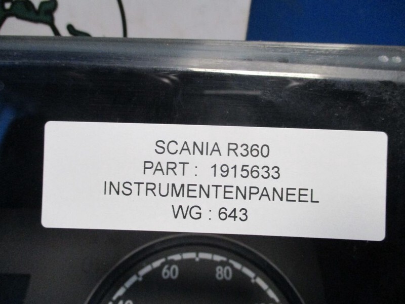 Scania 1915633 instrumentenpaneel R 360 - Panel de instrumentos pour Camion: photos 2 Scania 1915633 instrumentenpaneel R 360 - Panel de instrumentos pour Camion: photos 2
